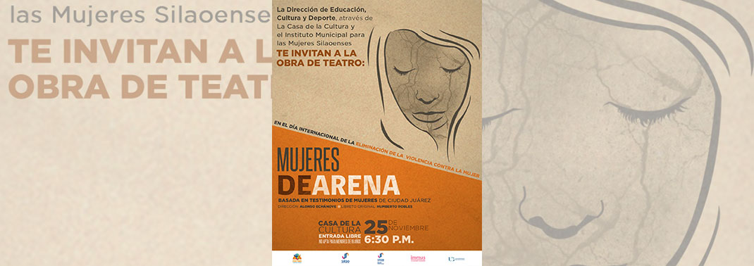 Invitan a la Obra de teatro “Mujeres de Arena”