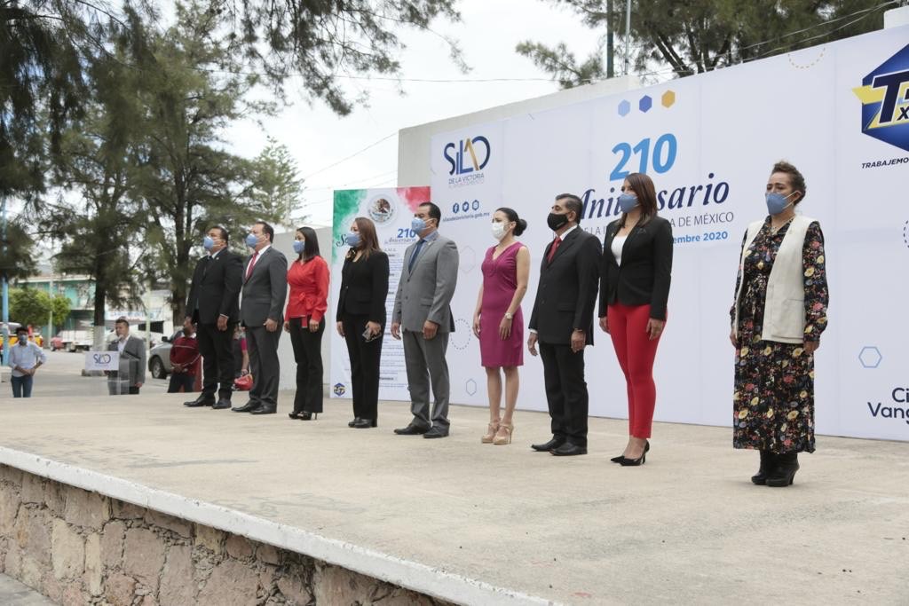 Municipio realizó el evento cívico por el 210 Aniversario del inicio de la Independencia
