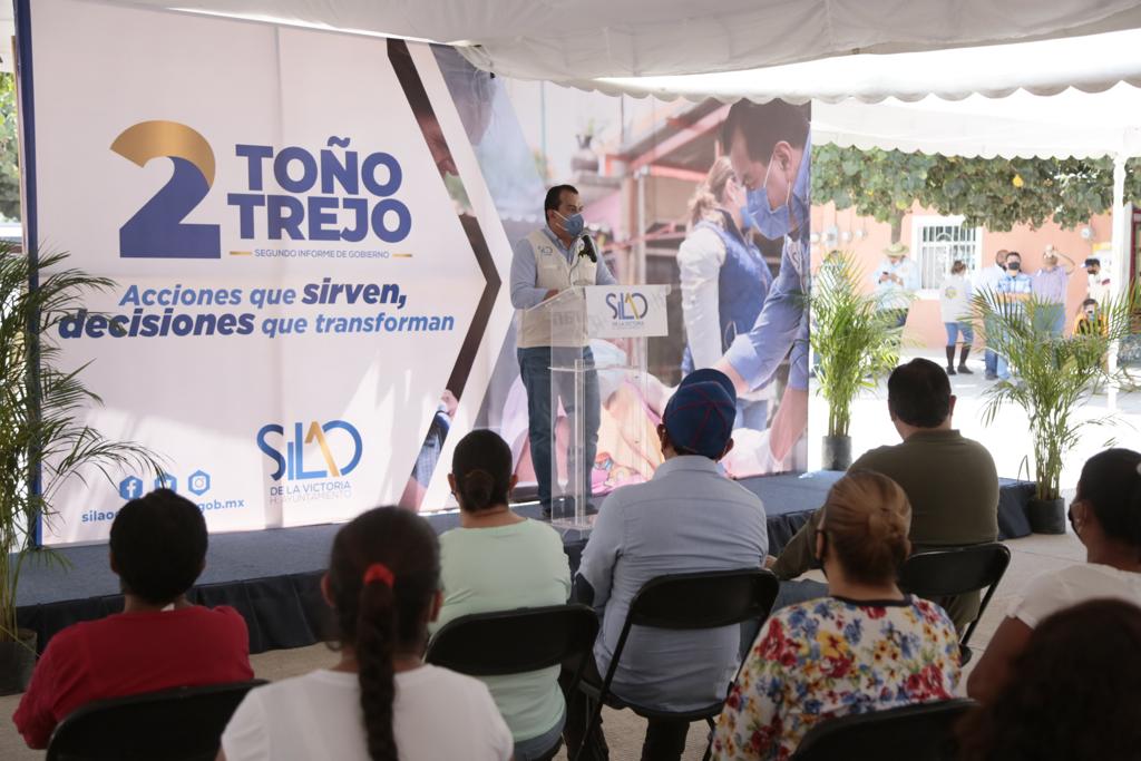 Toño Trejo supervisa avance de obras en colonias y comunidades