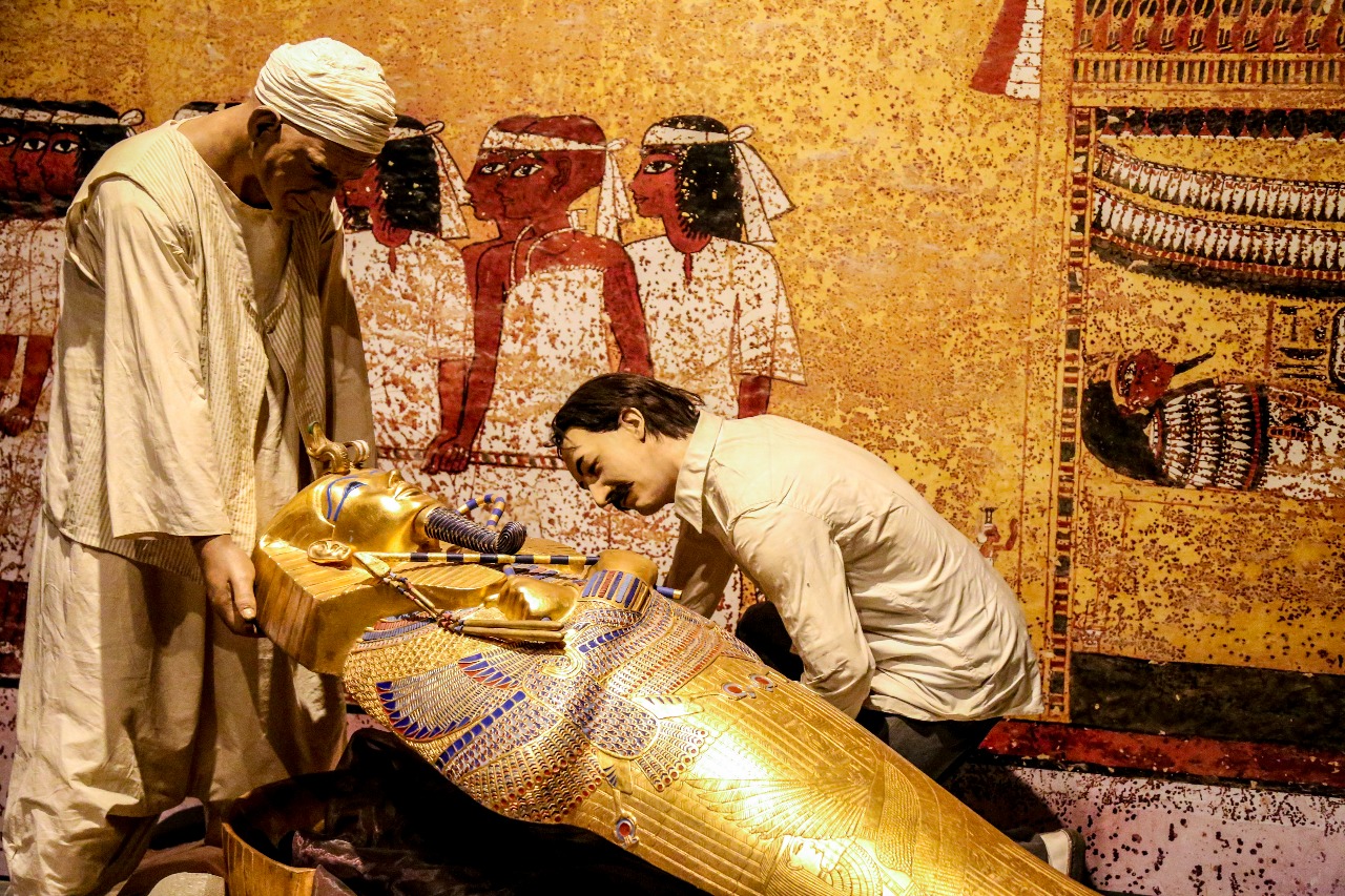 Invitan a disfrutar ¨Una noche en el museo con Tutankamón