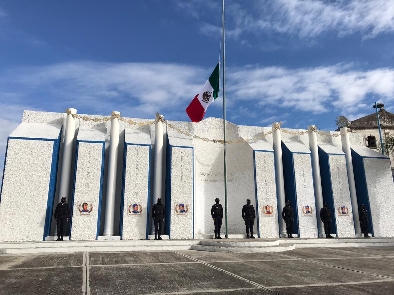Conmemoran el 173 Aniversario de la Gesta de los Niños Héroes en castillo de Chapultepec 
