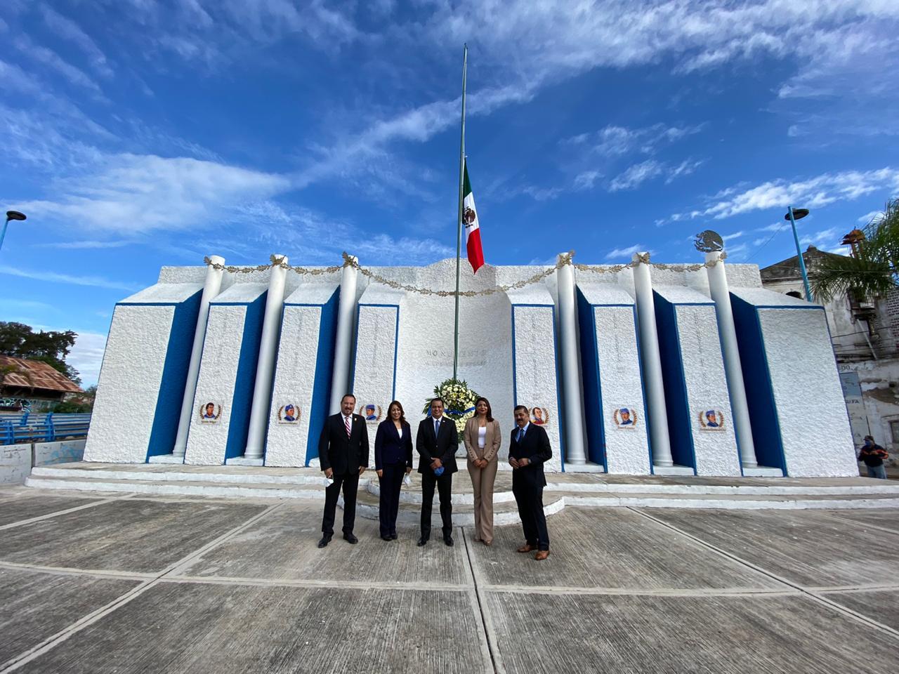 Conmemoran el 173 Aniversario de la Gesta de los Niños Héroes en castillo de Chapultepec 