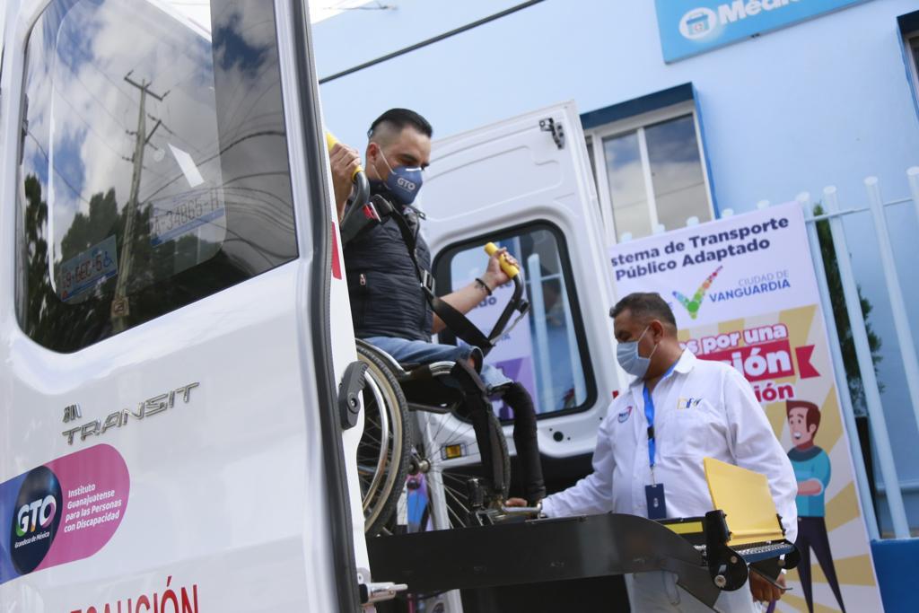 Transporte Adaptado para personas con discapacidad cuenta con nuevo horario