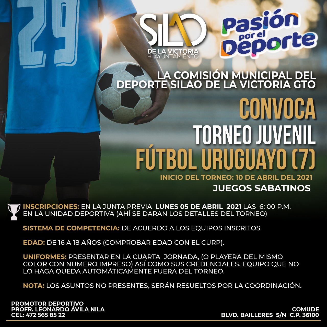 Invitan a los torneos juvenil y Prepa-Universitario de fútbol  uruguayo 