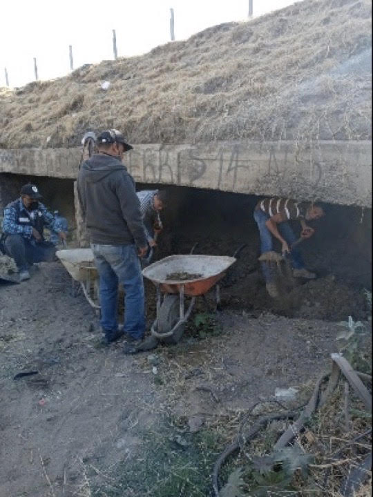 Realizan trabajos preventivos en tramo del Arroyo del Muerto